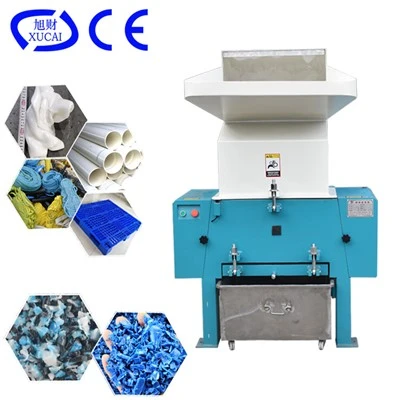 Plastgranulator med flingblad